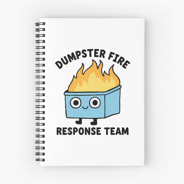 Item preview, Dumpster Fire Response Team Funny Meme designed and sold by Mason-Pride.