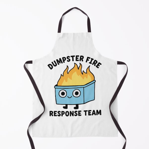 Item preview, Dumpster Fire Response Team Funny Meme designed and sold by Mason-Pride.
