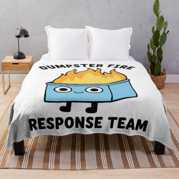 Item preview, Dumpster Fire Response Team Funny Meme designed and sold by Mason-Pride.