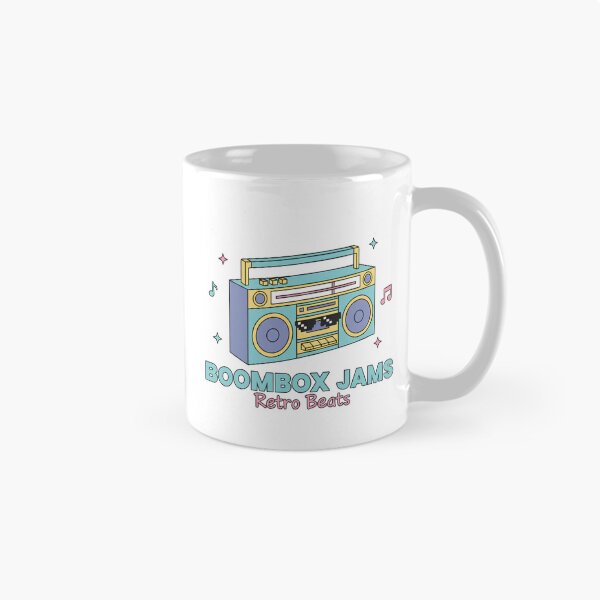 Item preview, 90s Boombox Jams Pattern Design​&Sticker​ designed and sold by cozy corner co. .