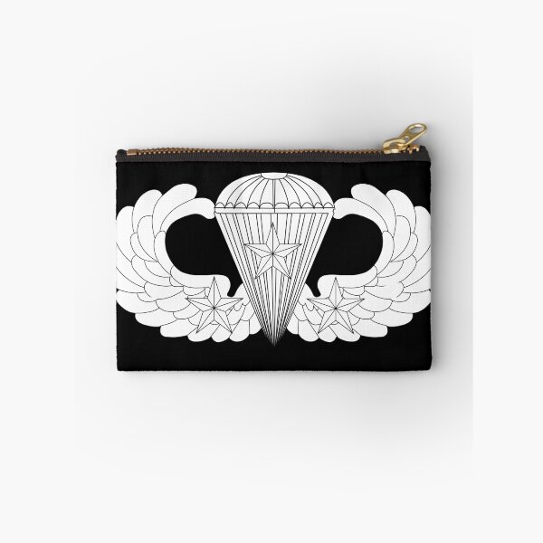 Item preview, Badge - Army - Parachutist - Basic - 3 Combat Star - LA X 300 designed and sold by Military Insignia Products.