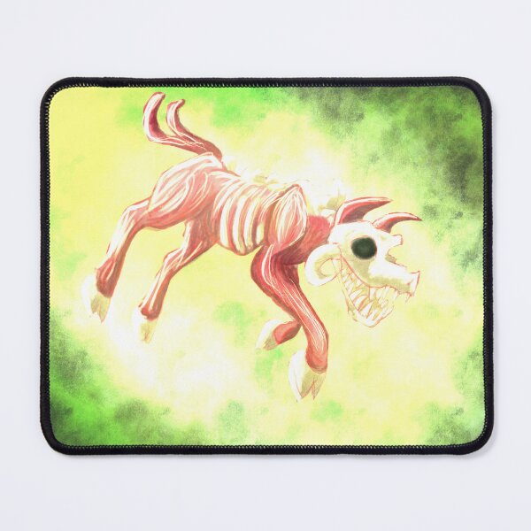 Item preview, Rift hound leaping from portal designed and sold by SarahArundale.