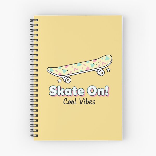 Item preview, Rad 90s Skateboard Pattern​&Sticker​ - Pastel Pop Retro 80s Minimalist Cool Vibes designed and sold by cozy corner co. .