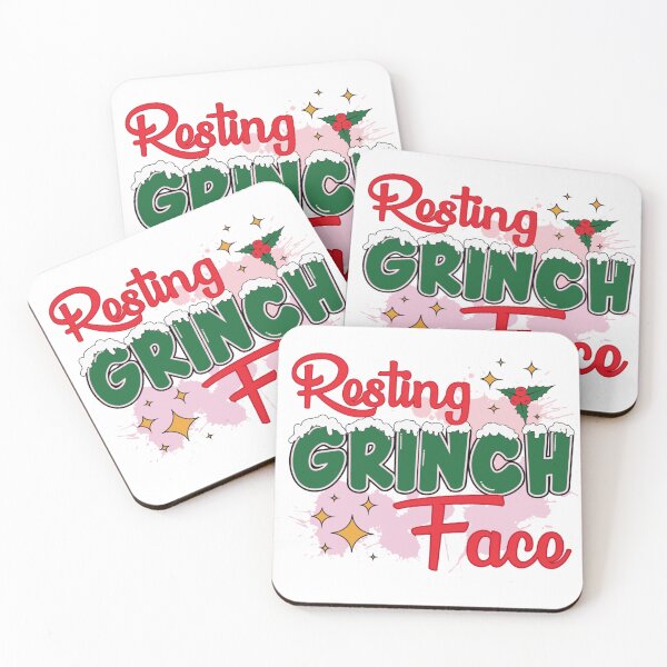 Item preview, Resting Grinch Face T-Shirt | Funny Christmas 2025 Meme Tee | Holiday Family Humor Shirt | Grinch Lover Gift designed and sold by sweary12.