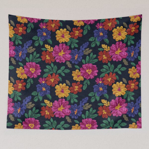 Item preview, Colorful Graceful Embroidered Texture For Holiday Surprise designed and sold by RoyalStarsPatts.