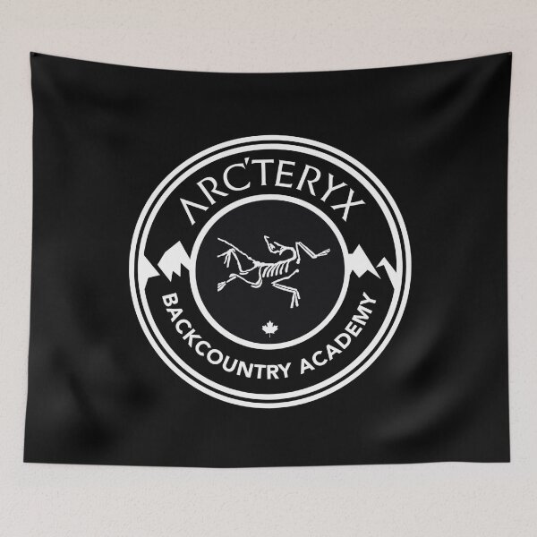 Item preview, The White Archaeopteryx Fossil Inside a Circle of Backcountry Academy designed and sold by Orinoriant.