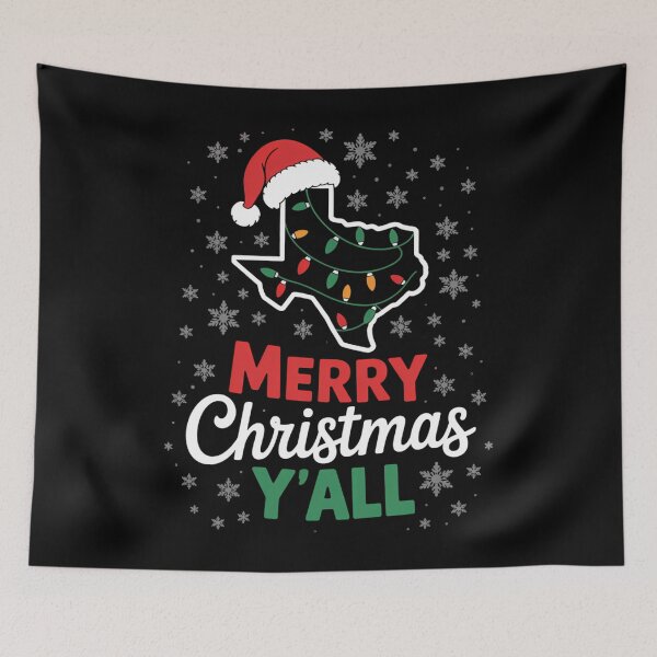 Item preview, Merry Christmas Texas Holiday Santa Claus designed and sold by CookWorldLaughs.