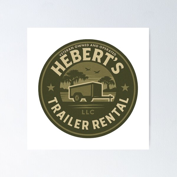 Item preview, Hebert Trailer Rentals designed and sold by Joshua King.