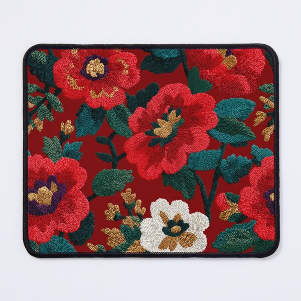 Item preview, Unique Radiant Floral Embroidered Pattern For Fall Celebration designed and sold by RoyalStarsPatts.