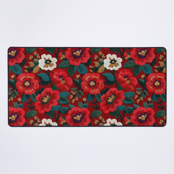 Item preview, Unique Radiant Floral Embroidered Pattern For Fall Celebration designed and sold by RoyalStarsPatts.