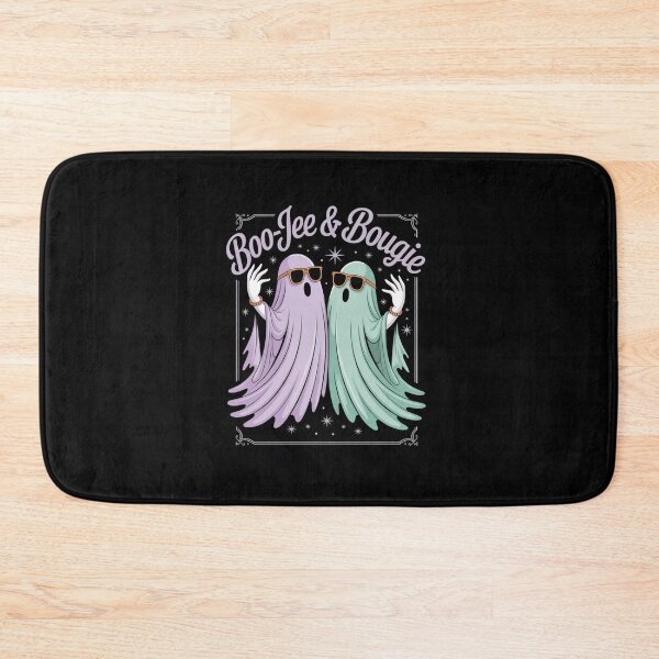 Item preview, Boo-Jee & Bougie Ghost Friends T-Shirt | Sassy Retro Spooky Season Gift designed and sold by DarylWelsh2024.