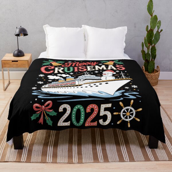 Item preview, Merry Cruisemas 2025 Christmas Santa Cruise  designed and sold by CookWorldLaughs.