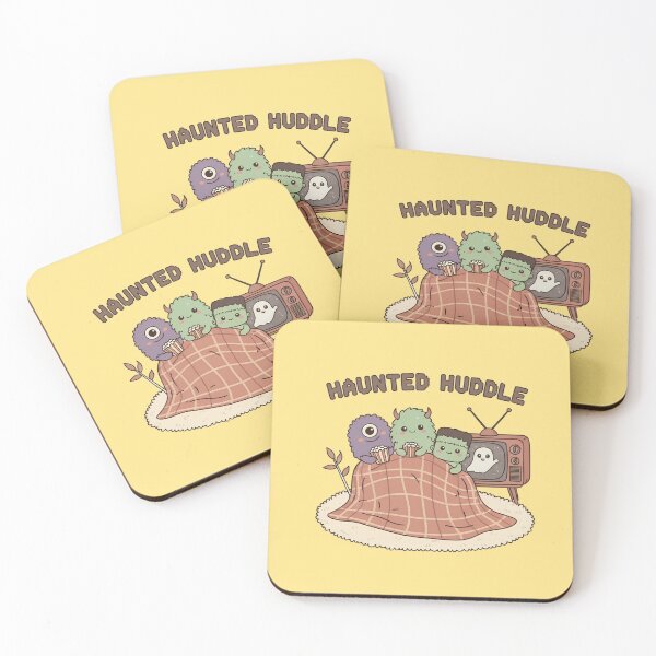 Item preview, Haunted Huddle Cozy Monster Pattern​&Sticker​ designed and sold by cozy corner co. .