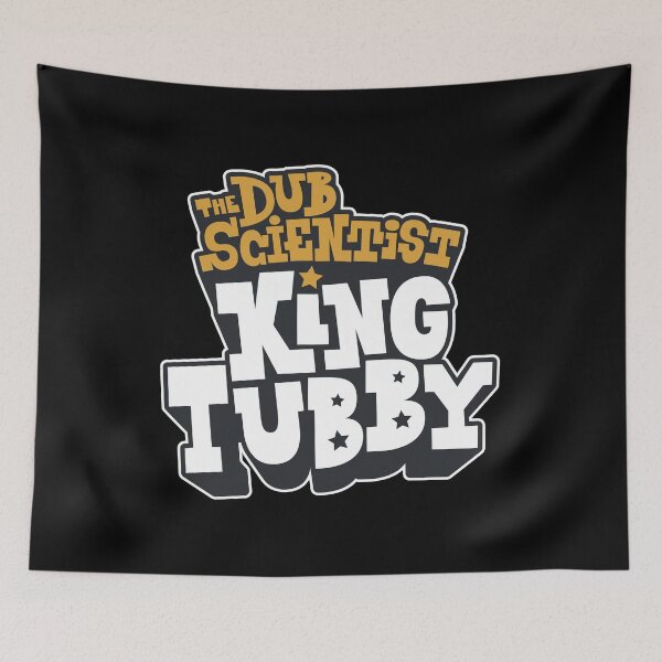 Item preview, KING TUBBY The Dub Scientist Hand Drawn Bold Lettering Design designed and sold by Boogosh.