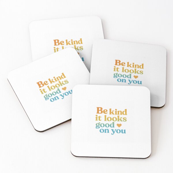 Item preview, Be kind - it looks good on you. Retro positive quote designed and sold by JulesHouse.