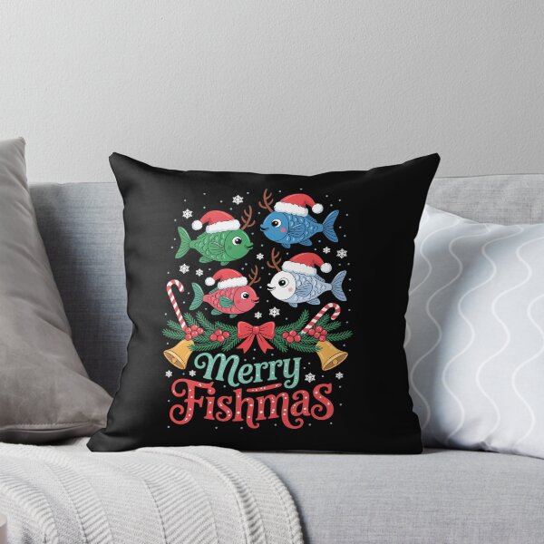 Item preview, Merry Xmas Fishing Lovers designed and sold by CookWorldLaughs.