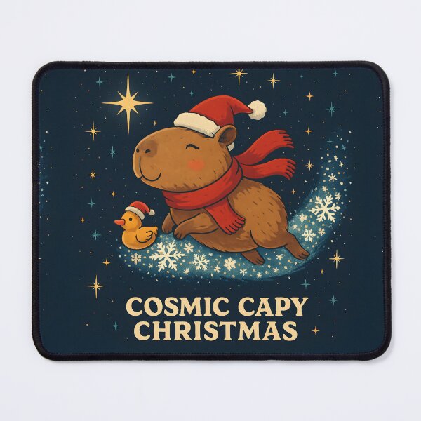 Item preview, Cosmic Capy Christmas designed and sold by KMChronicles.