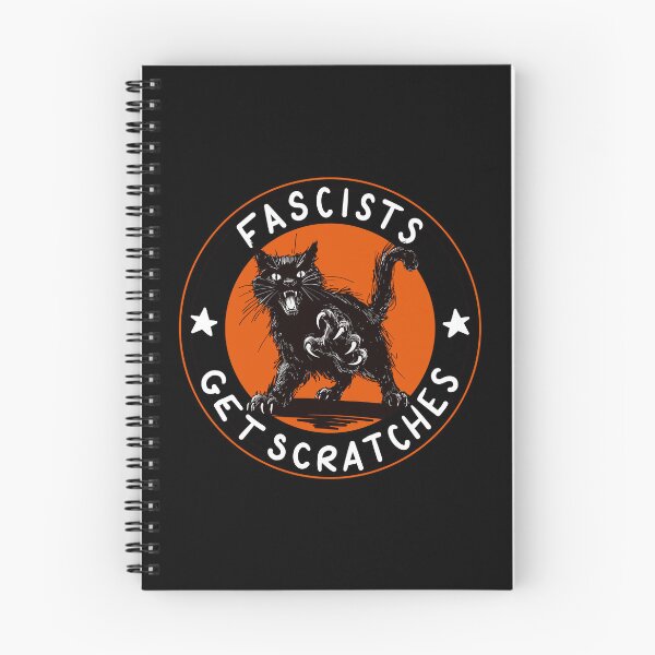 Item preview, Cats Against Fascists Orange Version designed and sold by KilkennyCat Art.