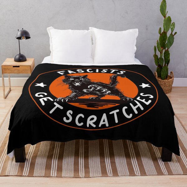 Item preview, Cats Against Fascists Orange Version designed and sold by KilkennyCat Art.