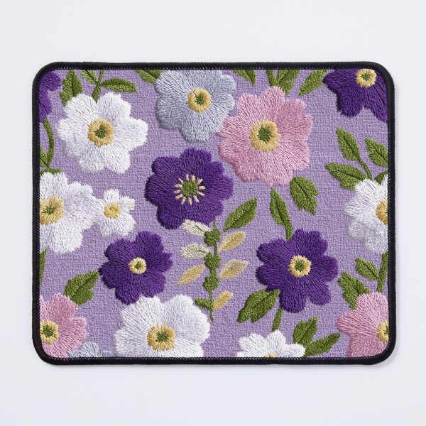 Item preview, Bold Blooming Floral Embroidered Pattern For Garden Party designed and sold by RoyalStarsPatts.