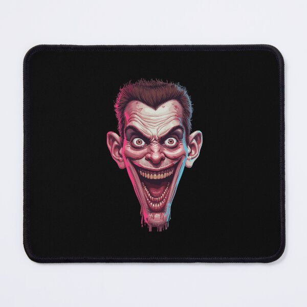 Item preview, Crazy Horror Caricature – Wide-Eyed Madman designed and sold by Mintiko2.