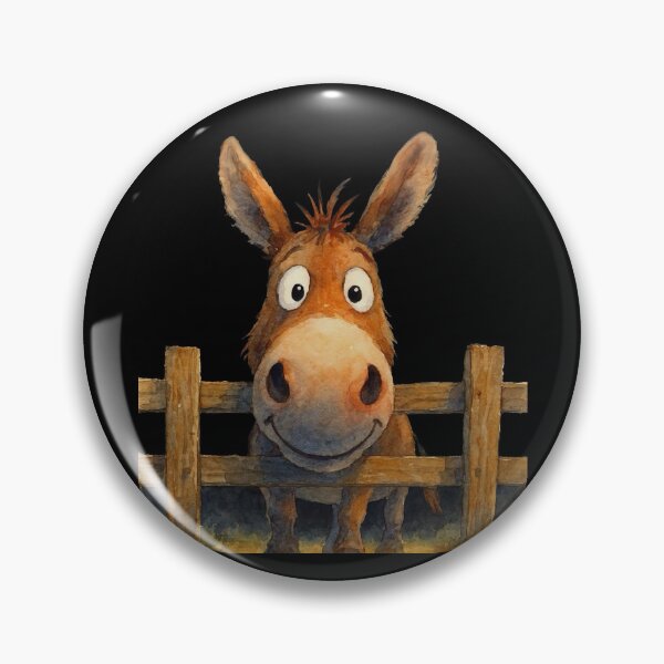 Item preview, Cute Donkey ‘ SWeeT DoNKeY ' BY SHiRLeY MacARTHuR designed and sold by Shirley MacArthur Art.