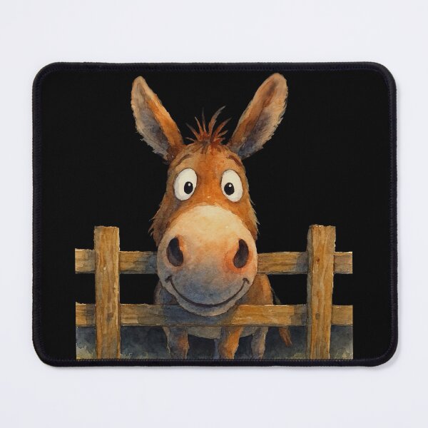 Item preview, Cute Donkey ‘ SWeeT DoNKeY ' BY SHiRLeY MacARTHuR designed and sold by Shirley MacArthur Art.