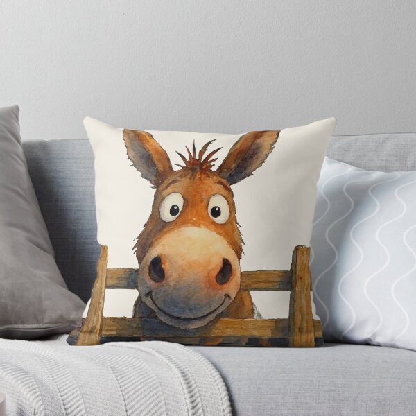 Item preview, Cute Donkey ‘ SWeeT DoNKeY ' BY SHiRLeY MacARTHuR designed and sold by Shirley MacArthur Art.