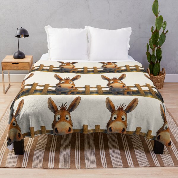 Item preview, Cute Donkey ‘ SWeeT DoNKeY ' BY SHiRLeY MacARTHuR designed and sold by Shirley MacArthur Art.