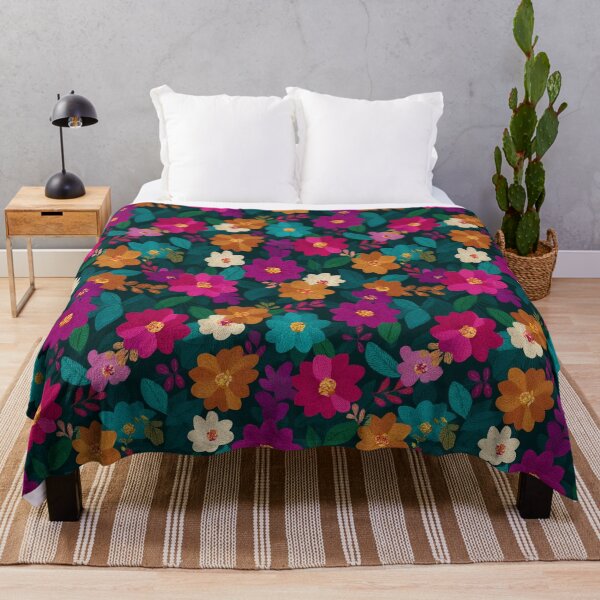 Item preview, Elegant Fresh Floral Embroidered Pattern For Summer Gift designed and sold by RoyalStarsPatts.