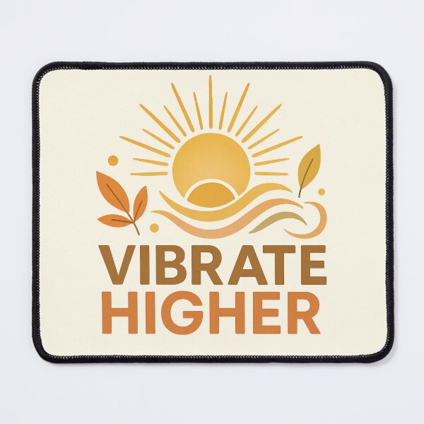 Item preview, Vibrate Higher – Positive Energy Sun Design for High Vibes & Mindful Souls designed and sold by Softly Studio.