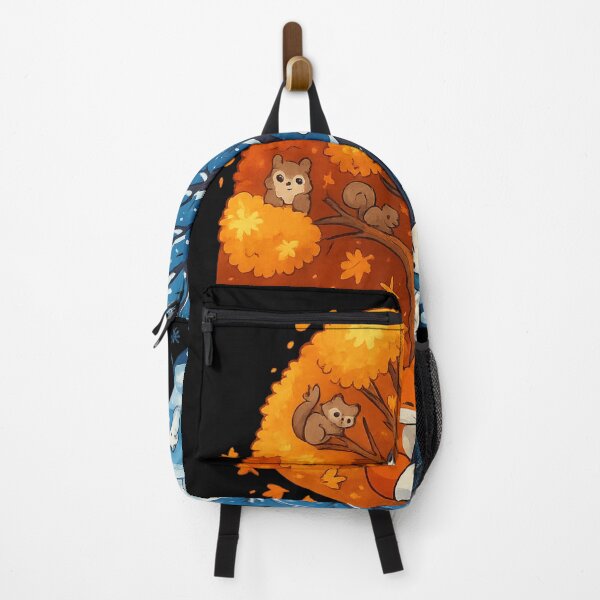 Item preview, Autumn and Winter Fox Love – Cozy Seasonal Forest Art designed and sold by haitrieuic96.