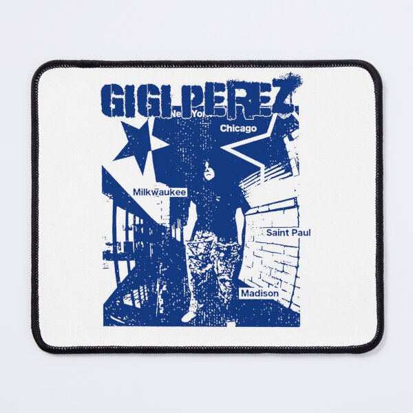 Item preview, Vintage Blue Gigi Pe.rez Sillhouette Tracklist designed and sold by DemoNorris.