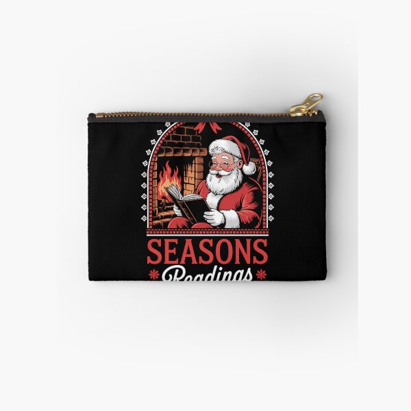 Item preview, Reading Santa Claus Bookish Christmas Reading Lovers designed and sold by DoorwayThreads.