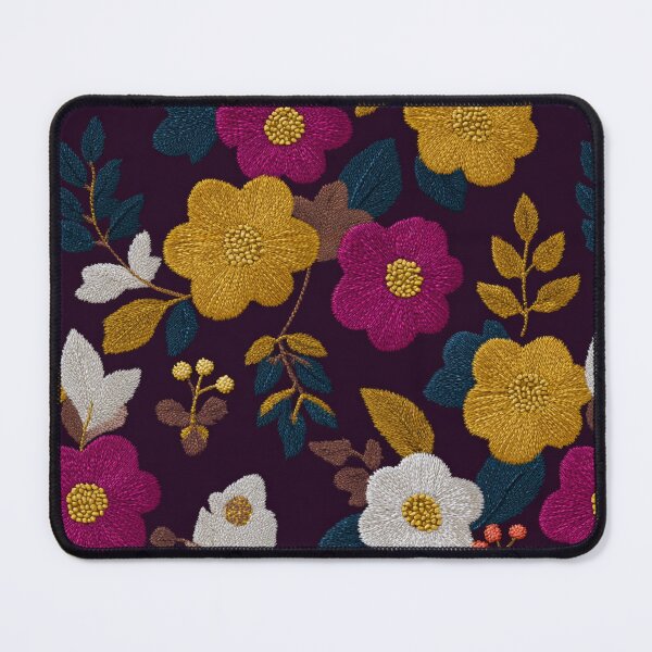 Item preview, Cute Lush Floral Embroidered Pattern For Get Well Gift designed and sold by RoyalStarsPatts.