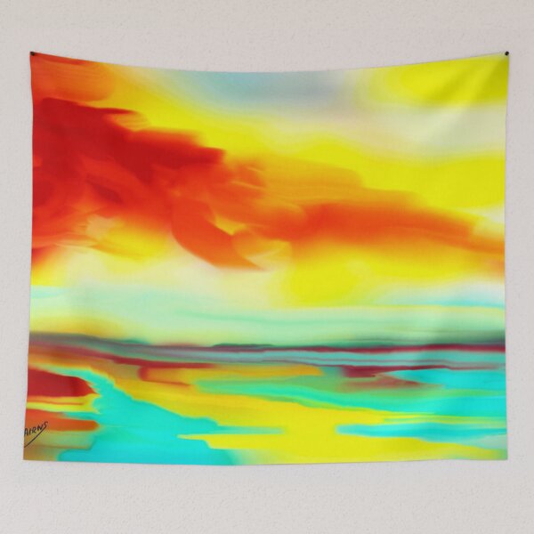 Item preview, Sunset Over A River designed and sold by EJCairns.
