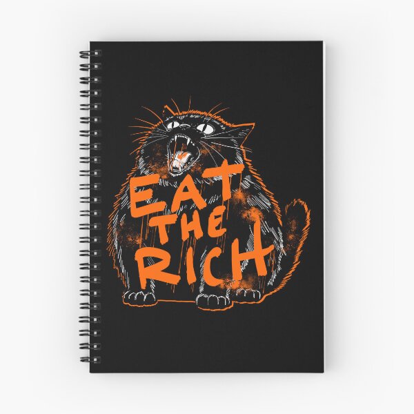 Item preview, Eat The Rich Orange Version designed and sold by KilkennyCat Art.