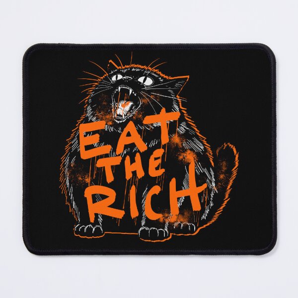 Item preview, Eat The Rich Orange Version designed and sold by KilkennyCat Art.