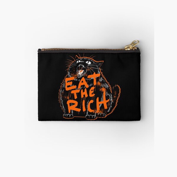 Item preview, Eat The Rich Orange Version designed and sold by KilkennyCat Art.