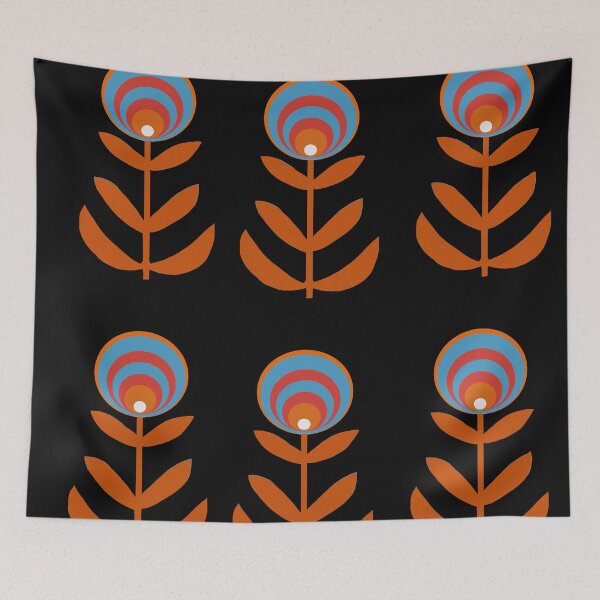 Item preview, flower, modern, mid mod designed and sold by ZjalDesign.