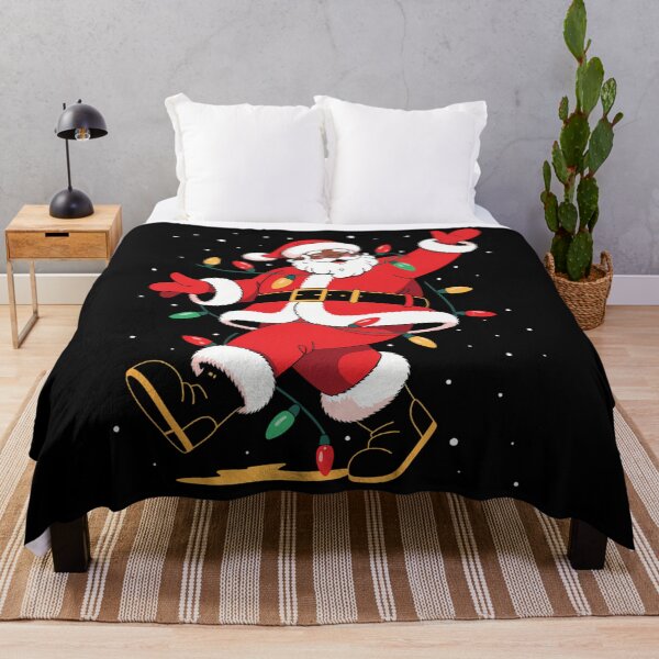Item preview, Santa Claus Christmas Afro African American Xmas designed and sold by DoorwayThreads.