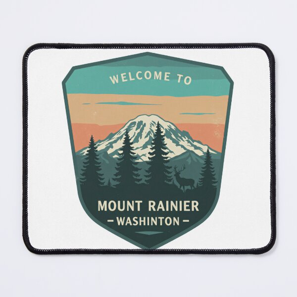 Item preview, Mt Mount Rainier National Park Washington Pacific Northwest Scenic Trek designed and sold by Simsimah26Parks.