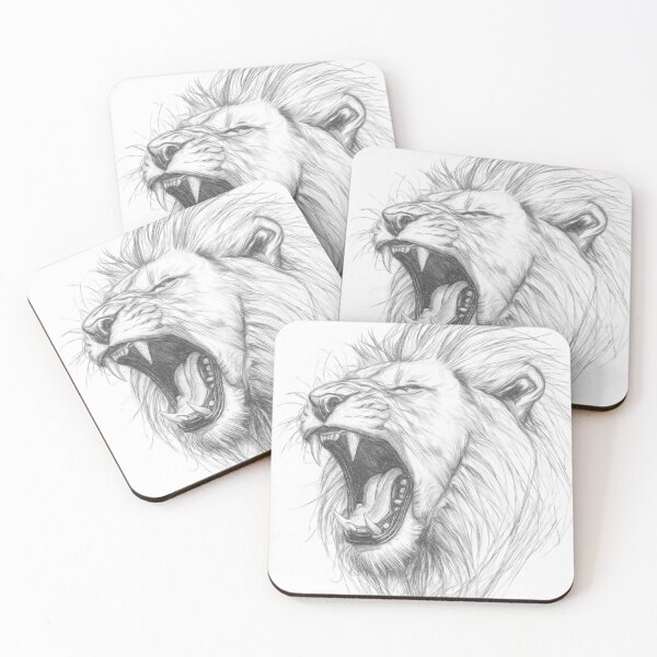 Item preview, Lion Pencil Sketch designed and sold by Leon Woods Pencil Art.