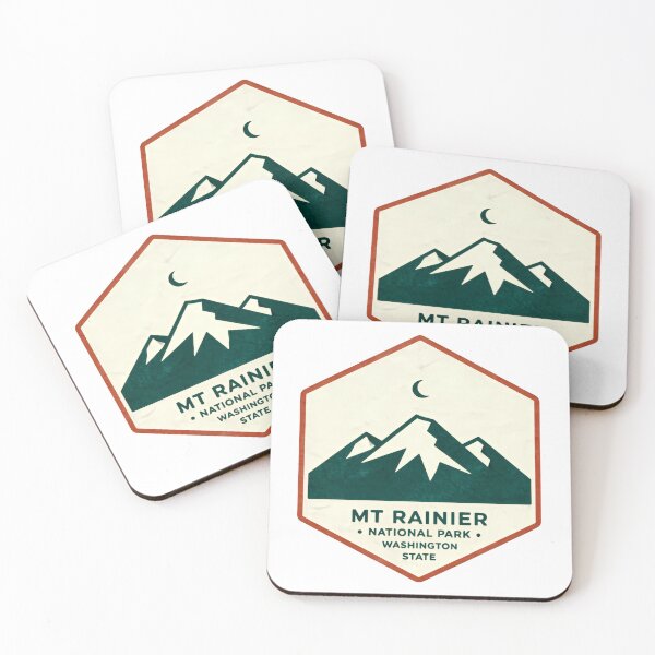 Item preview, Mt Mount Rainier National Park Washington Scenic Ridge Hiking Trek designed and sold by Simsimah26Parks.