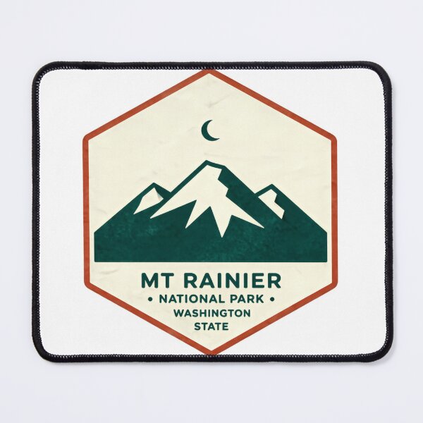 Item preview, Mt Mount Rainier National Park Washington Scenic Ridge Hiking Trek designed and sold by Simsimah26Parks.
