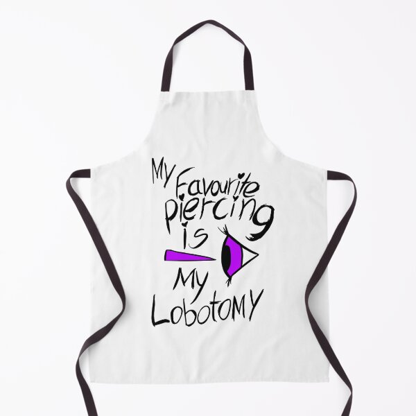 Item preview, 'My Favourite piercing is my lobotomy designed and sold by SarahArundale.