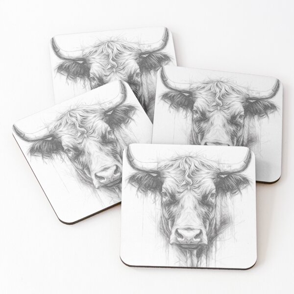 Item preview, Bull Pencil Drawing designed and sold by Leon Woods Pencil Art.
