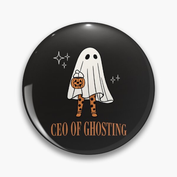 Item preview, CEO of Ghosting Halloween Ghost Illustration designed and sold by JerdbordinShop.