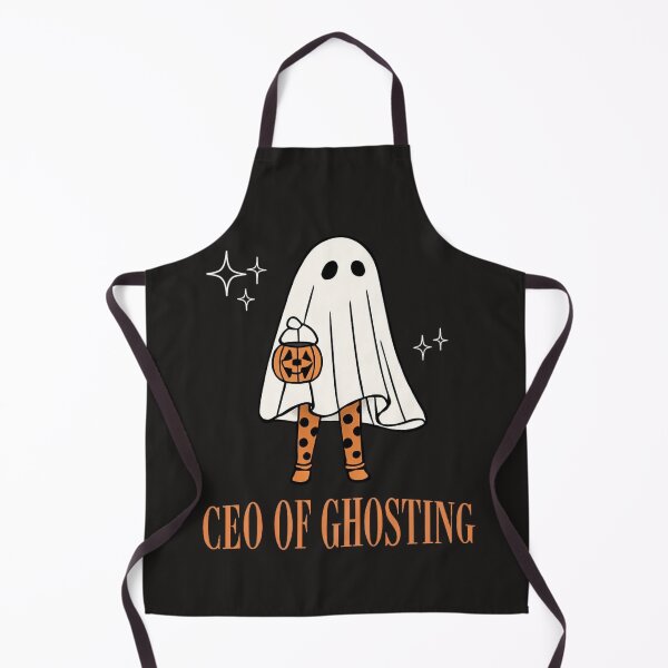Item preview, CEO of Ghosting Halloween Ghost Illustration designed and sold by JerdbordinShop.