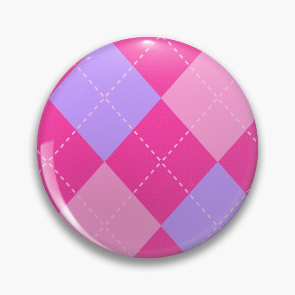 Item preview, Bright pink argyle pattern designed and sold by GorillaImmortal.